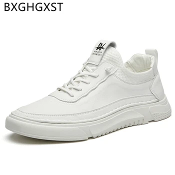 

luxury casual shoes men white brand designer genuine leather shoes men high quality 2020 fashion summer loafer men sport shoes