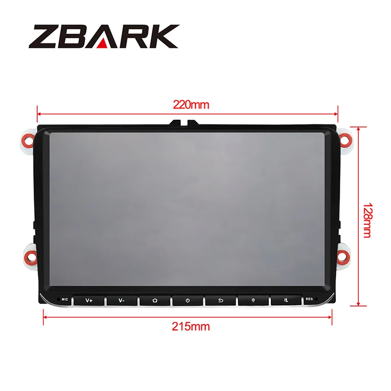 " Android 9,0 Автомобильный плеер радио gps Нет DVD для Volkswagen Golf Plus Passat Touran Tiguan Sharan Skoda Seat YHTYVW901A2