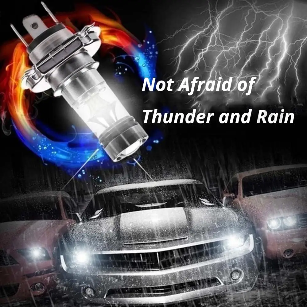 Автомобильные светодиодные лампы H1 1156 1157 H4 H7 H8 9006 H16 100W 20SMD 4300K 6000K фасветильник