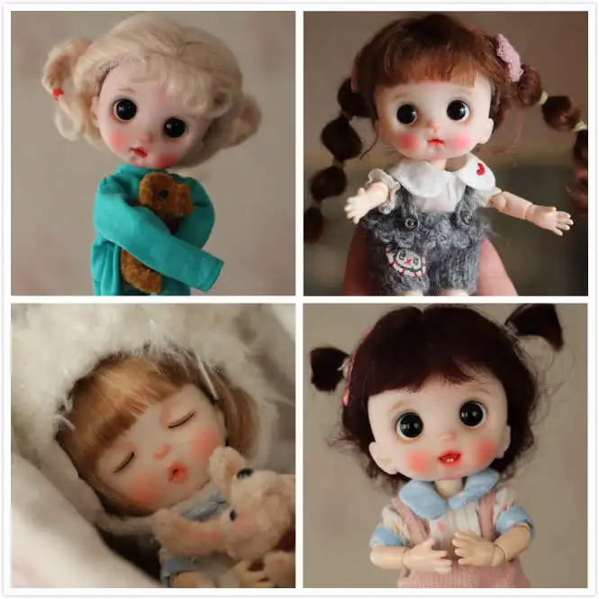 Кукла OB11 на заказ кукла 1/8 BJD куклы OB DIY полимерная глина 20191216|Куклы| |