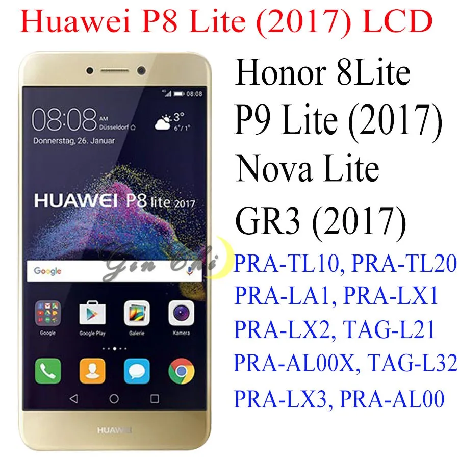 5," huawei Honor 8 ЖК-дисплей FRD-L19 FRD-L09 Замена huawei Honor 8 Lite ЖК-дисплей сенсорный экран дигитайзер Honor8 lcd