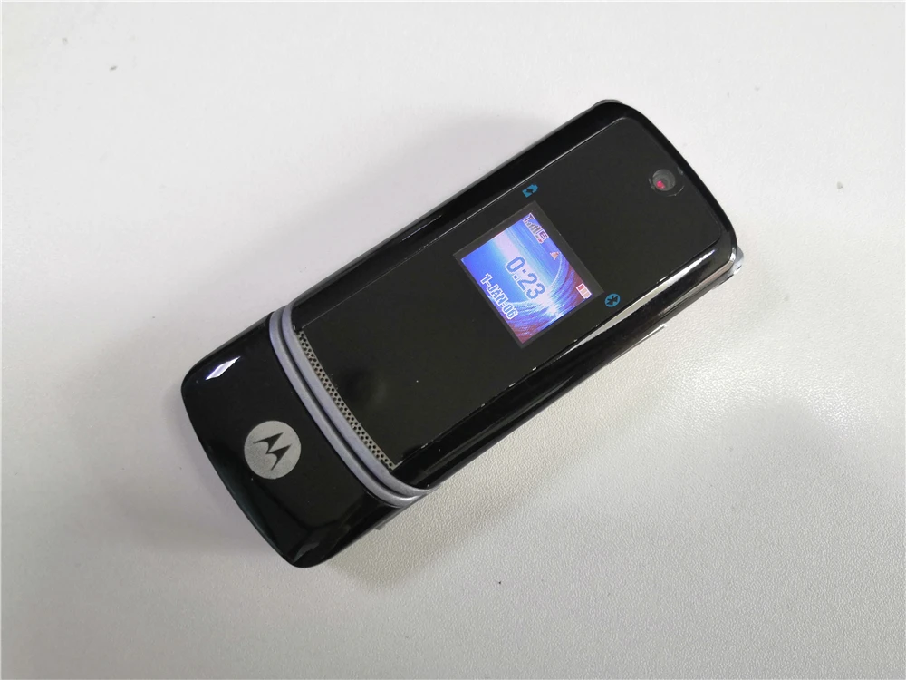 K1 100% Original Motorola Krzr K1 GSM 2MP Camera Bluetooth Java Cellphone Flip Unlocked Mobile Phone apple refurbished iphone