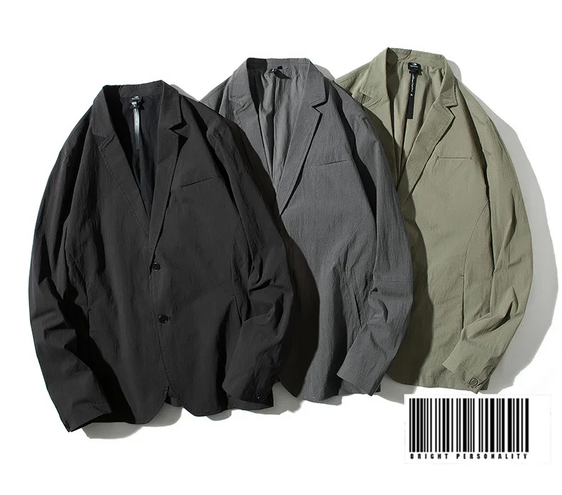 Chaquetas Hombre De Vestir, модный Блейзер Hombre Chaqueta, куртка, однотонный Тонкий Блейзер, Повседневная Деловая верхняя одежда, блейзеры Para Hombre