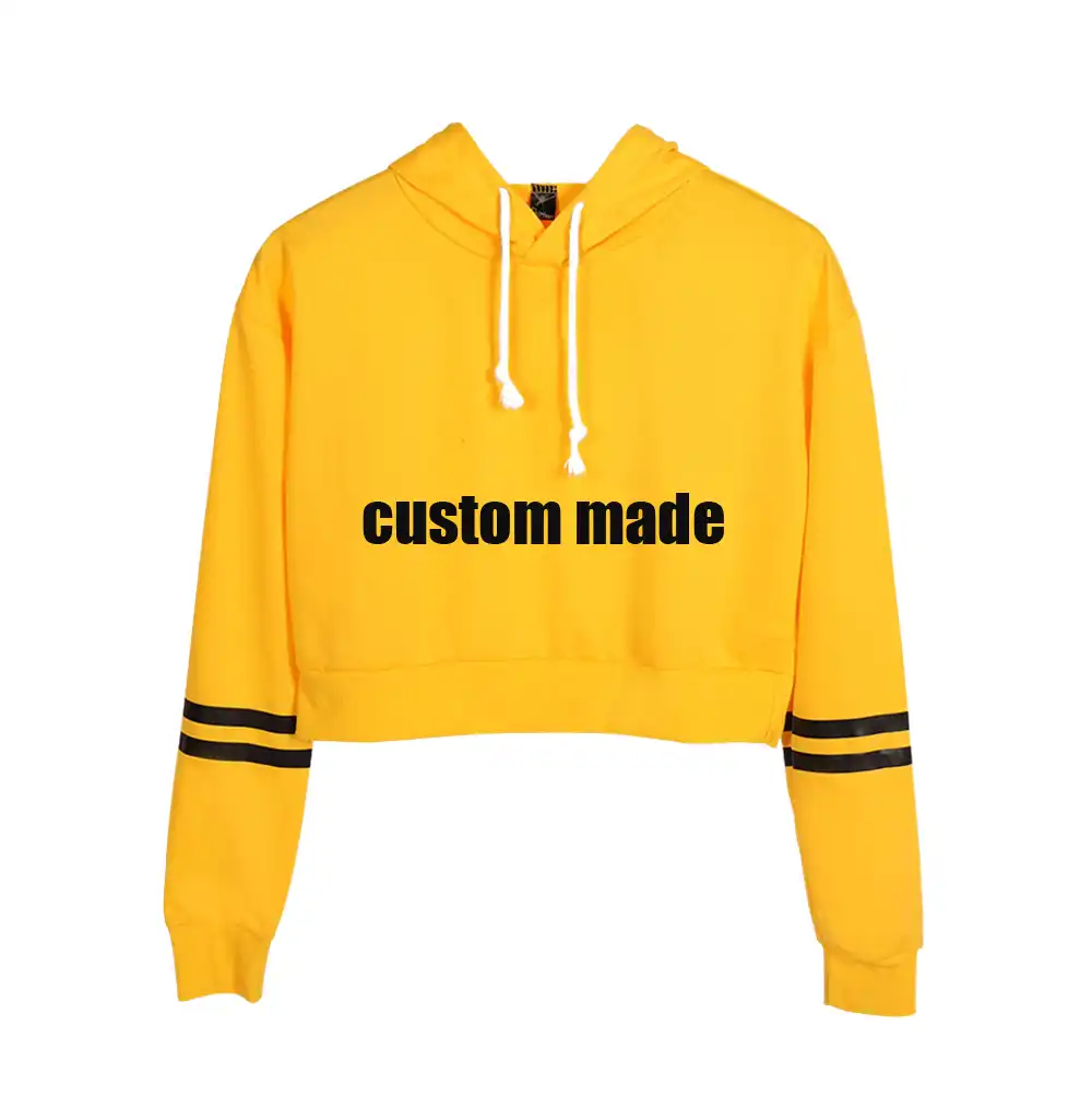 customize crop top hoodie