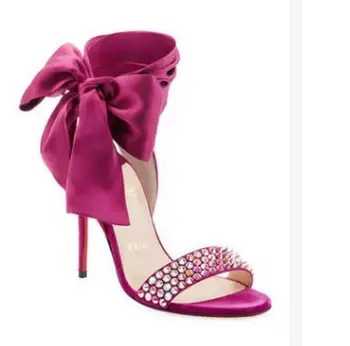 

2019 New Arrival Women Sandals Summer Pointed Toe High Heel 12.5CM Women Shoes Cross Strap Stilettos Slingback Wedding Dress Sho