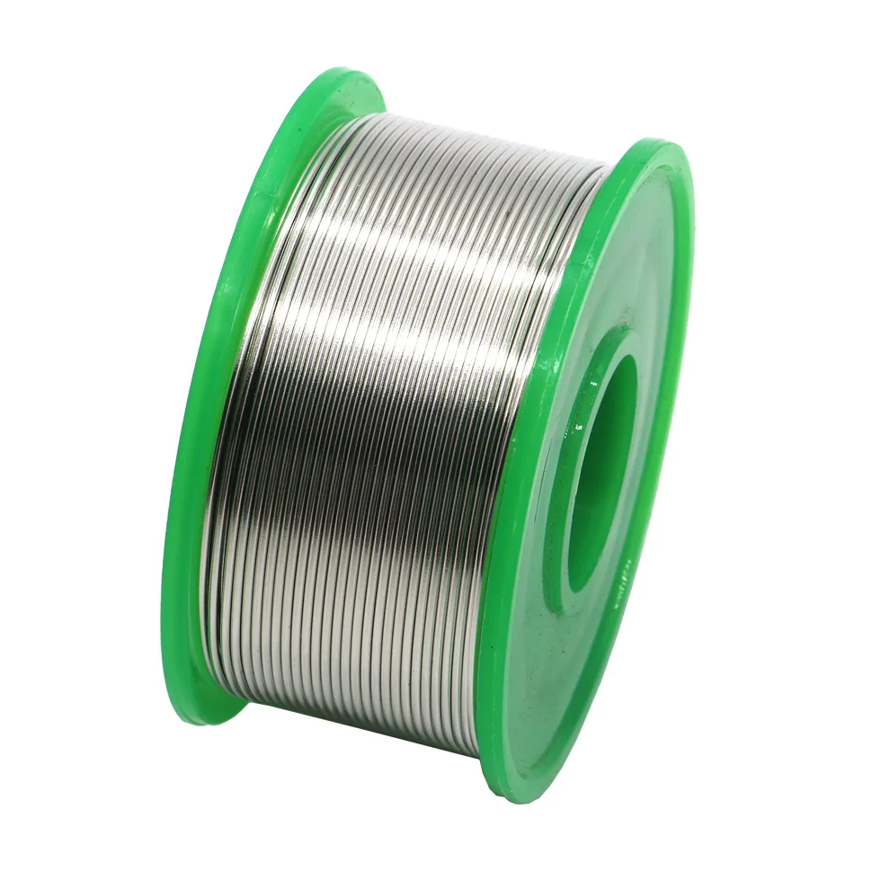 100G Sn99.3 Cu0.7 Бессвинцовая припойная проволока Олово 0,8/1,0/1,2/1,5/2,0 мм Диаметр зеленый Сварка, пайка ядра для электроники