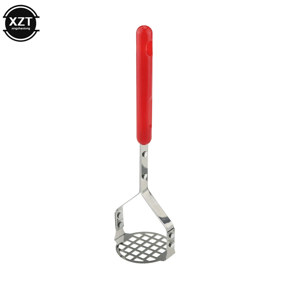 Potato Masher Stainless Steel Pressed Potato Ricer Puree Juice Maker Pusher Smooth Mashed Potatoes Crusher Fruit Kitchenware