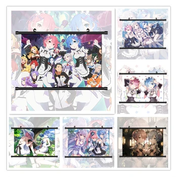 

Re Zero Kara Hajimeru Isekai Anime Manga HD Print Wall Poster Scroll