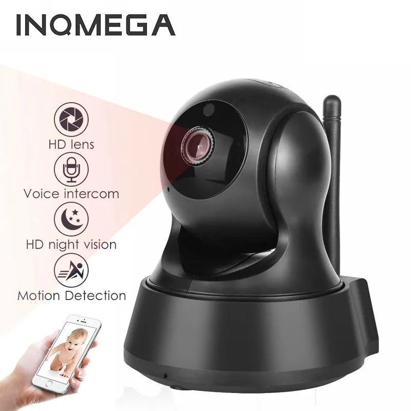 

INQMEGA Wireless Pet Camera 1080P WiFi Camera IP CCTV Surveillance Security Camera P2P Night Vision Baby Monitor Indoor 720P Cam