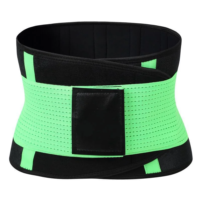 Green 2XL триммер для живота, пояс для похудения, пояс для похудения, моделирующий пояс для похудения, подтяжки для сжигания жира - Цвет: Green