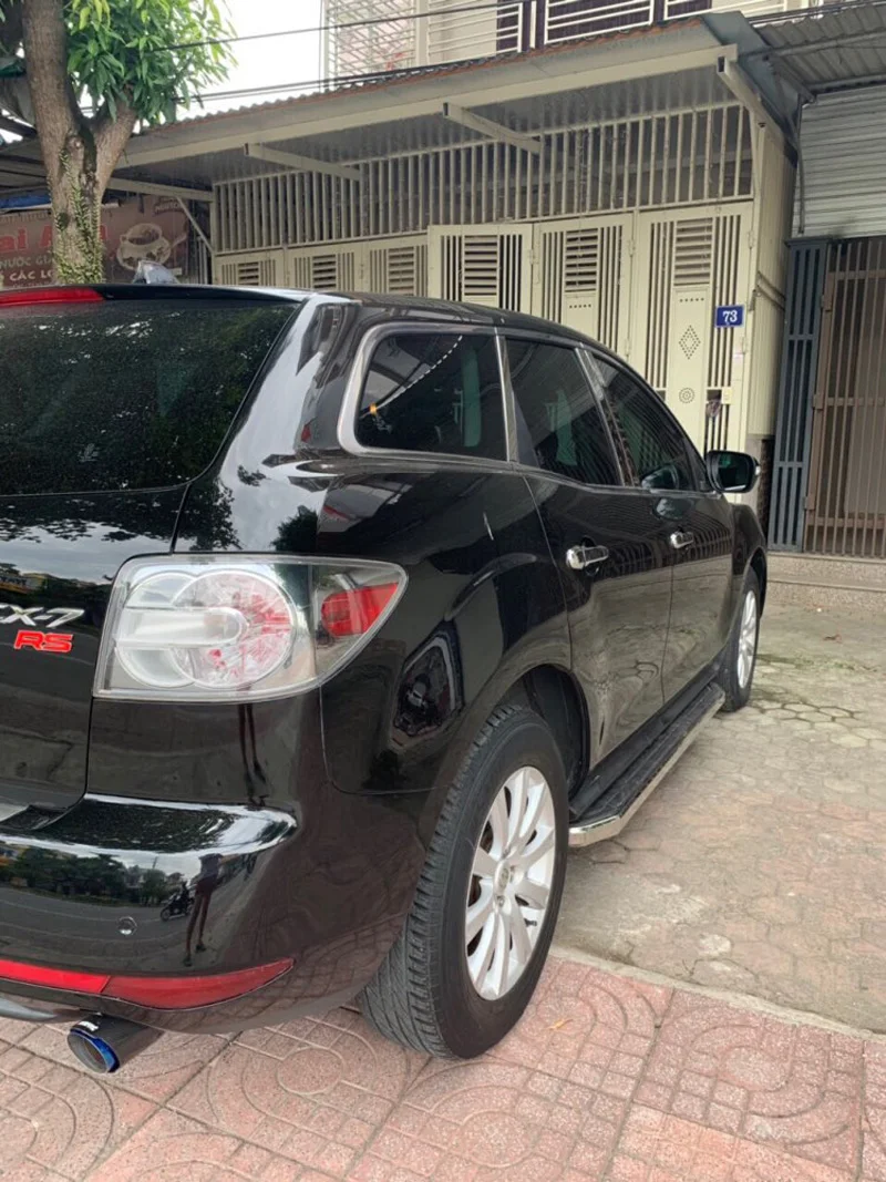 Реальная нагрузка король сторона шаг боковой бар бег доска для Mazda CX-7 2007-. Настоящее утолщение, реальная загрузка 400 кг, очень надежное качество