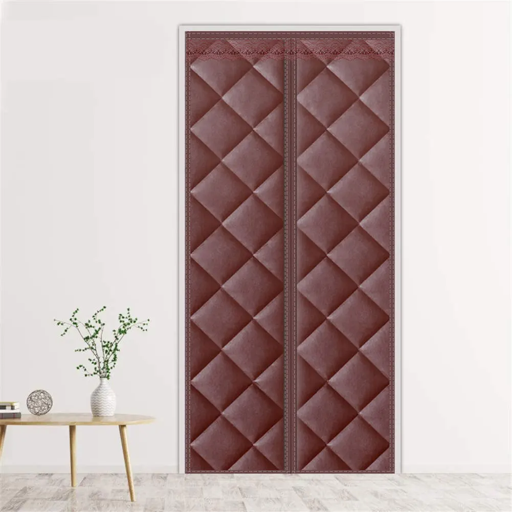 

Зимняя Толстая теплая Домашняя ветрозащитная непродуваемая дверь без перфорации для спальни, для кухни, ресторана