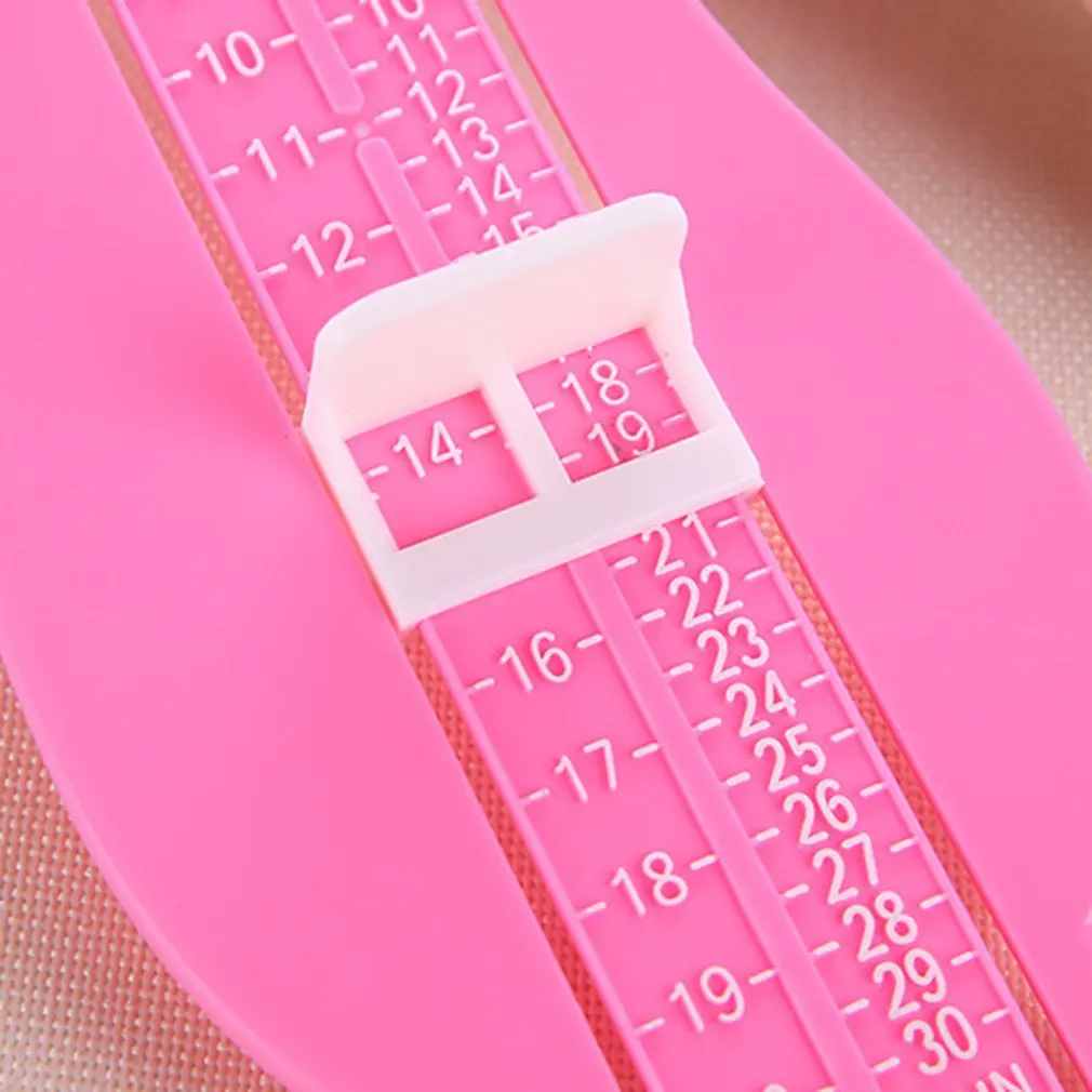 Пластиковый измерительный прибор для детской стопы измерения размера обуви|Уход