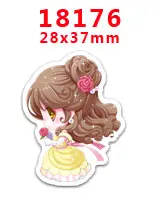 18176 Кабошоны 30 шт мультфильм плоское украшение из смолы pr 16619 - Цвет: 18176