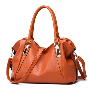 

MONNET CAUTHY New Arrival Female Totes Fashion Concise Office Lady Handbag Solid Color Brown Beige Black Navy Blue Crossbody Bag