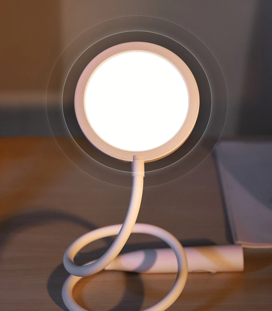 Baseus Comfort Reading Charging Uniform Light Hose Desk Lamp White DGYR-02 11