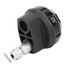 Насадка для омывателя многофункциональная 6 в 1 насадка-распылитель высокого давления для омывателя с зажимом 1/4 дюйма быстрый разъем