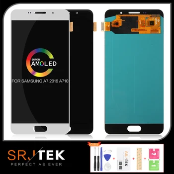 

Warranty 5.5'' OLED LCD for SAMSUNG Galaxy A7 2016 LCD A7 2016 Display A710 A710F A710 Touch Screen Digitizer Replacement