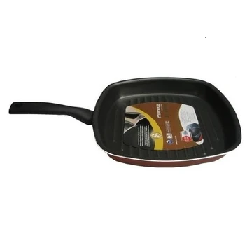 

ALLUFLON Zecchino Bistecchiera Antiaderente, 28 x 28 cm, Alluminio, Arancio