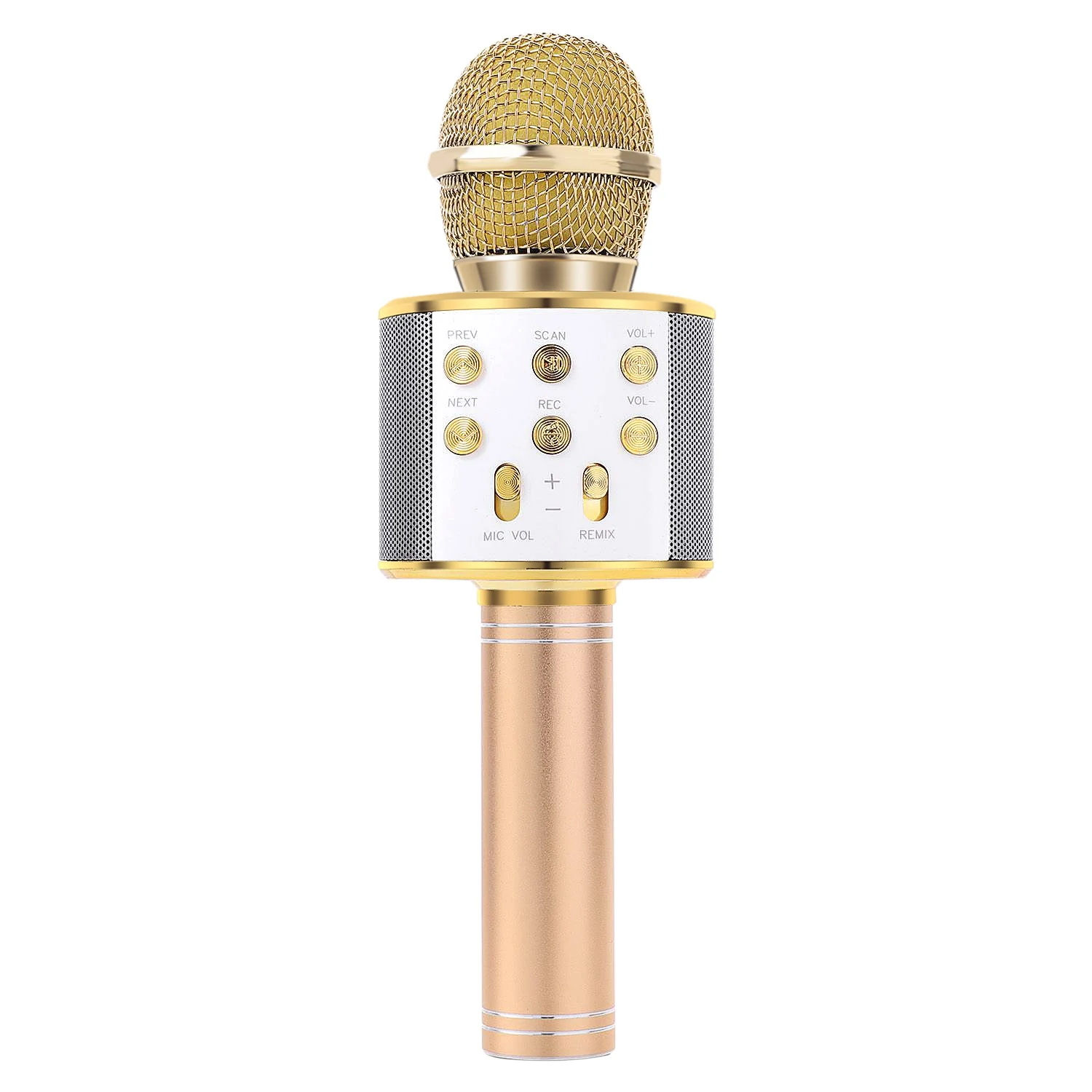 Promotion--Handheld Bluetooth Wireless Karaoke Microphone Phone Player MIC Speaker Record Music KTV | Электроника