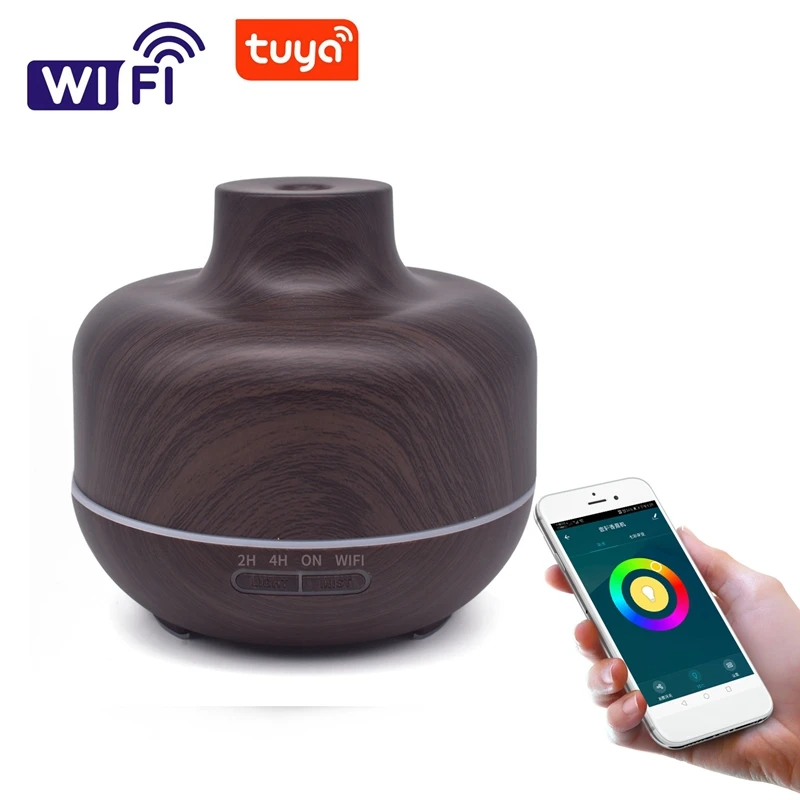Умный Wi-Fi Ароматический диффузор эфирного масла увлажнитель воздуха совместим с Alexa и Google Home Amazon Голосовое управление