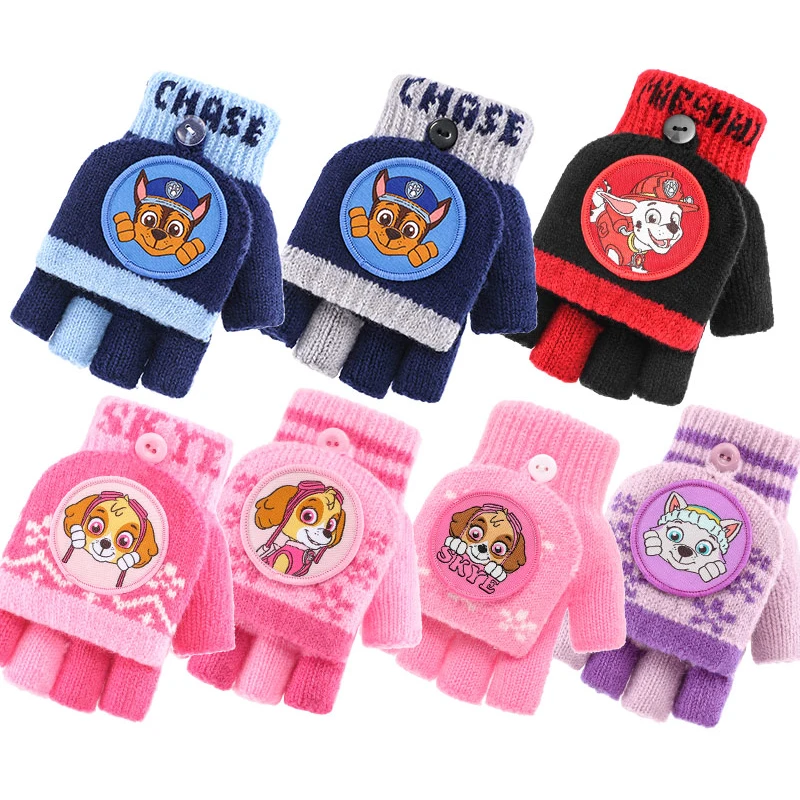 Paw Patrol канцелярские принадлежности Дети милый мультфильм Канцелярский набор Подарочная коробка Щенячий патруль зимние перчатки Пылезащитная маска детские подарки на день рождения S88