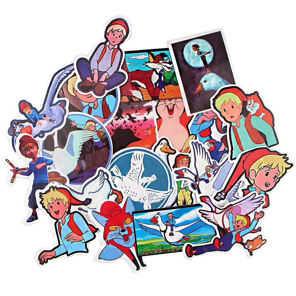 

LX389 20PCS Personalized Cartoon Water Cup Laptop Suitcase Waterproof Decoration Graffiti Stickers