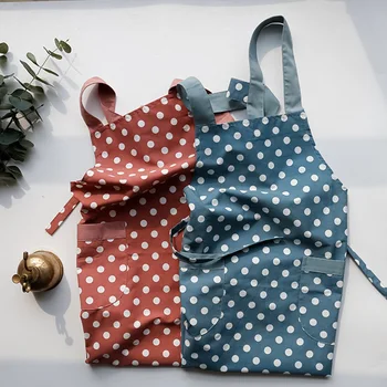 

Cooking Aprons BBQ Baking Apron with Pockets Waitress Kitchen Apron TB Sale