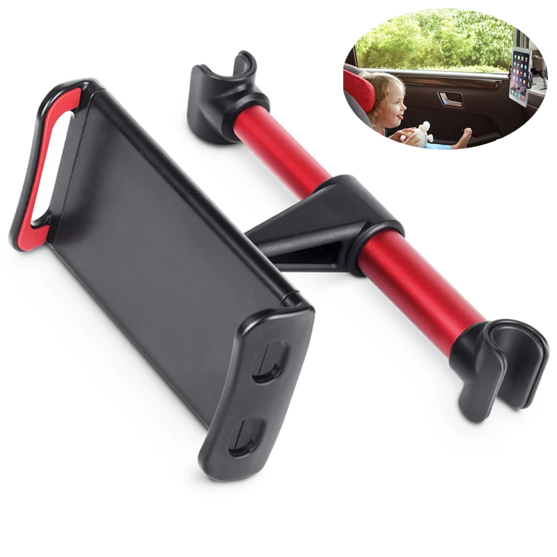 

Car Tablet Holder Stand for Ipad 2/3/4 Air Pro 4-11' Phone Universal Stand Bracket Back Seat Car Mount Mount 360 Rotation New