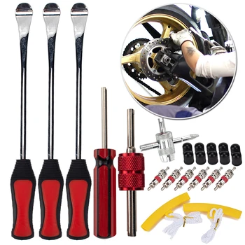 

Portable Car Tire Spoons Caps Cores Tyre Repair Tools Kit Rim Protectors Valve for Caring Personal Cars Accessories