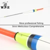 W.P.E Fishing Float 5pcs/pack 3g 18 color Barguzinsky Fir Float 19cm-23cm Fishing Tackle Vertical Buoy Float Carp Fishing Float ► Photo 3/6