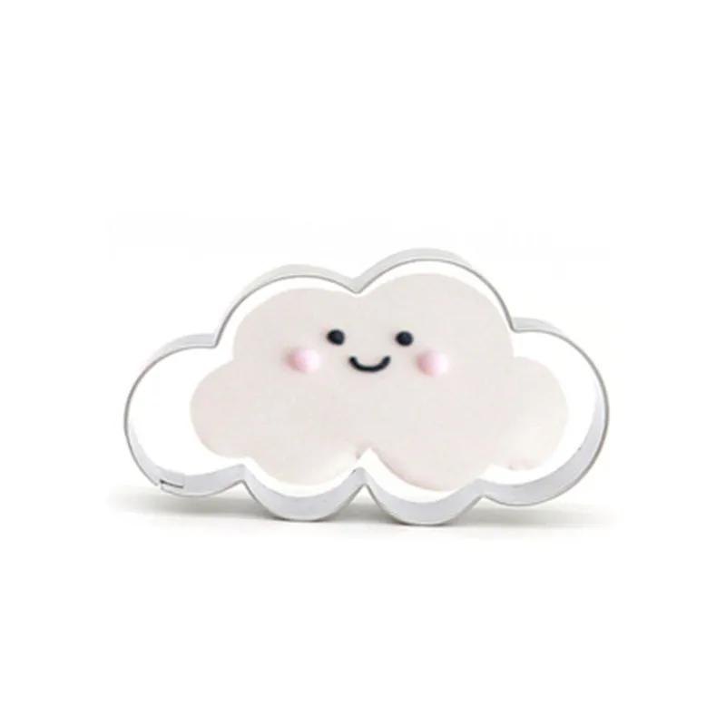 Рождественская форма в форме облаков из нержавеющей стали для печенья помадки