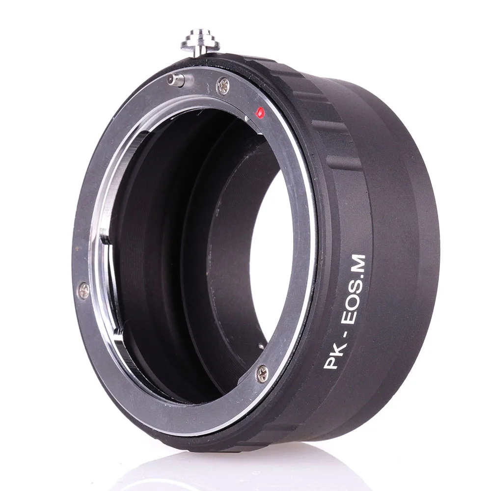 Переходное кольцо для объектива Pentax PK-EOSM K для Canon EF-M M2 M3 M6 M10 M50 M100 беззеркальная камера