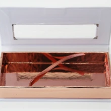 Роскошная Заказная печать розовая коробка для ресниц упаковка с ПВХ лоток для ресниц, 10 мл флаконы коробка- PX2034