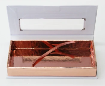 

luxury custom printing pink eyelash box packaging with PVC tray for eyelash,10ml vials box ---PX2034