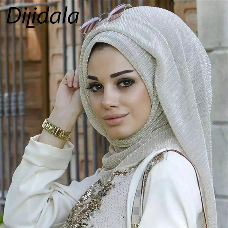 

Dilidala Solid Silk Head Scarf Multi-Color Optional Chiffon Hijab High Quality Women Scarf For Women Silk Scarves Fashionable