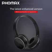 PHOMAX Headphones Wireless Bluetooth Active Noise Cancelling Headphone USB Fast Charging with MIC Headsets for game sports phone