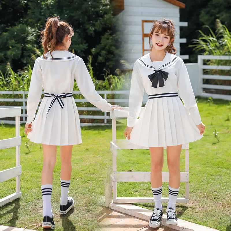 Костюм моряка Япония и Южная Корея новый темно-синий костюм девушка jk класса под