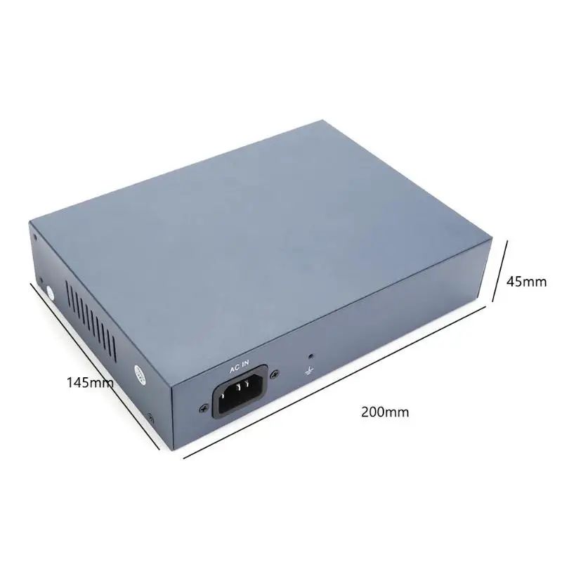 Прочный коммутатор POE Ethernet Многофункциональный коммутатор POE Ethernet сетевой переключатель поэ инжектор для ip-камеры беспроводной AP