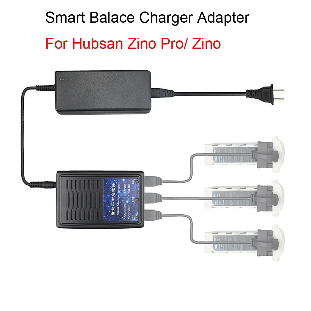 Smart Balace зарядное устройство адаптер для Hubsan Zino Pro/Zino H117S Дрон Квадрокоптер дистанционное управление игрушки запчасти и аксессуары