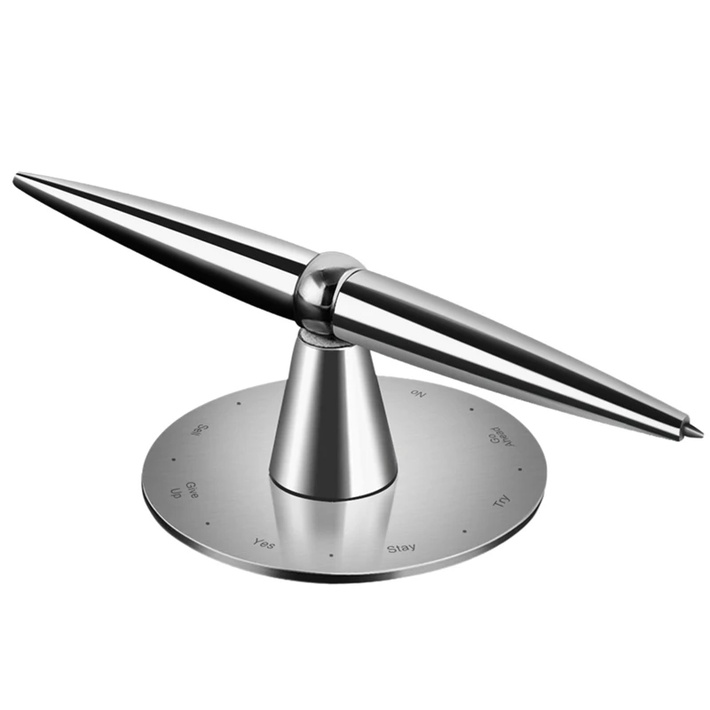 

Anti Stress Pen Metal Decision Maker Prediction Pen Magnetic Pen Antistress Reliever Toy Home Decor Desk Office Decorating Tools