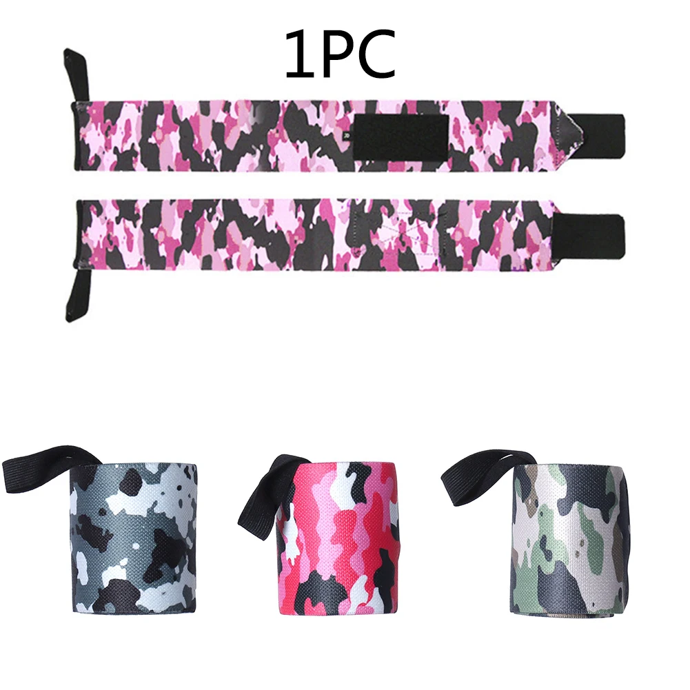 Thicken Wrist Band Protect Camouflage Pattern Widen Kids Adults Exercise Weightlifting High Elasticity Training Nylon Support