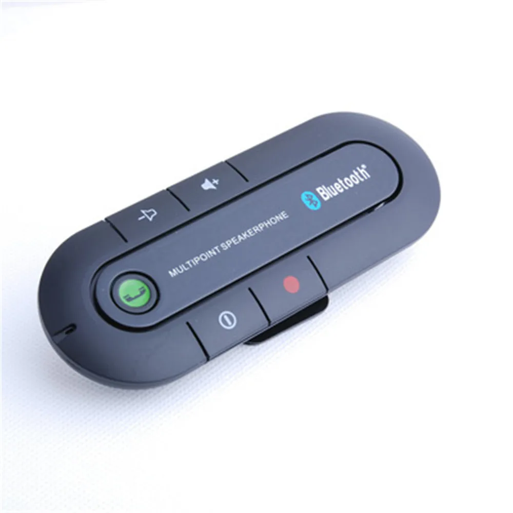 Автомобильный солнцезащитный козырек беспроводной Bluetooth BT динамик телефон fm-передатчик Bluetooth MP3 музыкальный плеер беспроводной приемник динамик автомобильное зарядное устройство