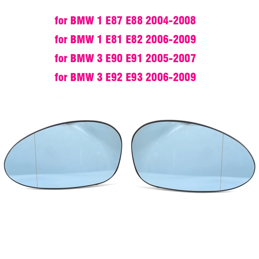 Heated Side Rearview Mirror Glass in M3 Style