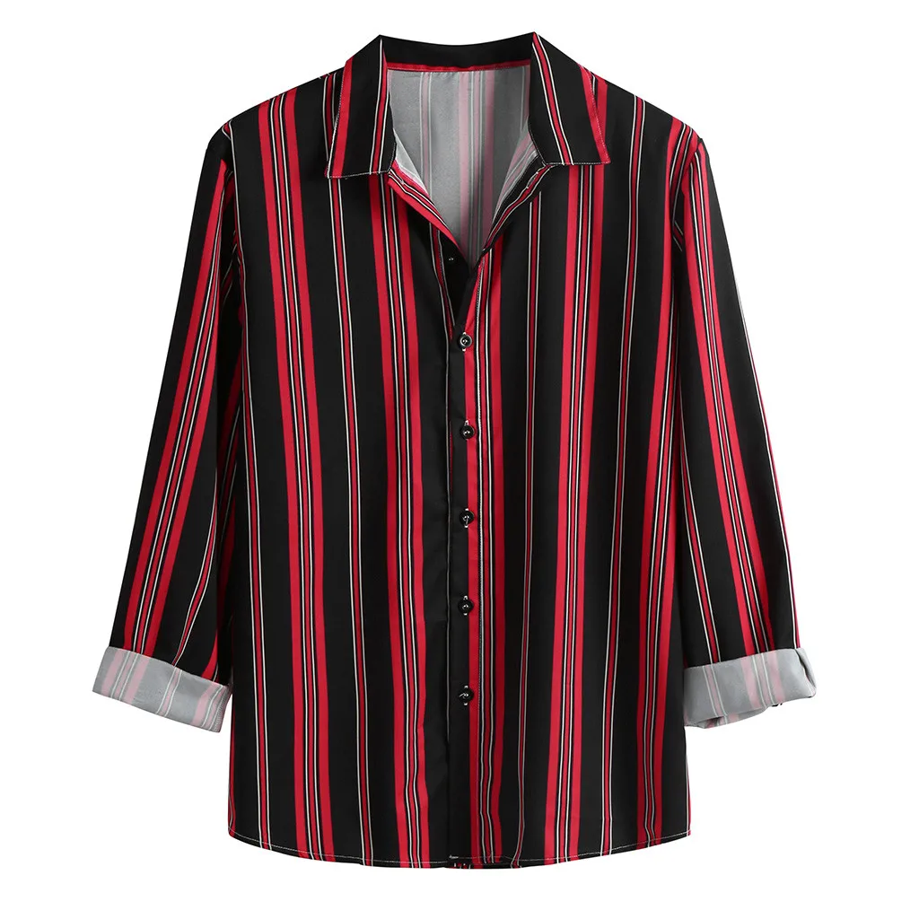 Рубашка camisa masculina мужская рубашка мужские рубашки chemise homme Осенняя свободная Модная Повседневная рубашка с длинными рукавами Z4