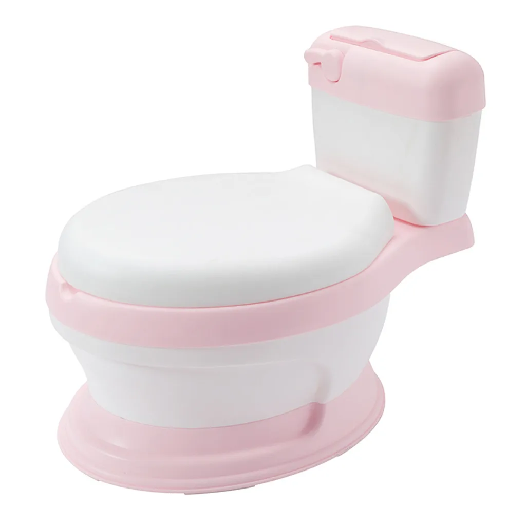 Детская ванная комната милый горшок Joy Baby My Potty учебный для малышей с мягким