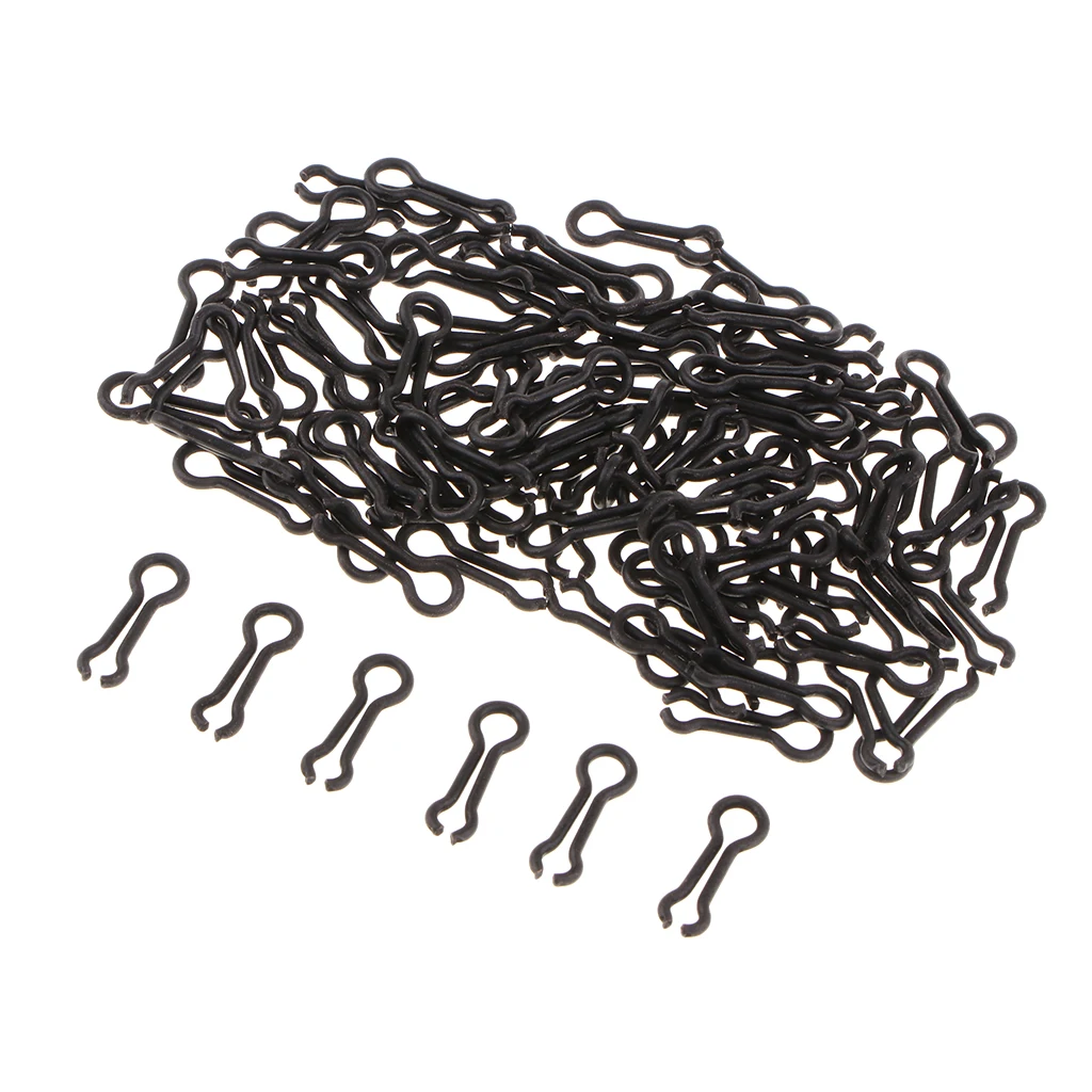 100pcs Stainless Steel Do It Mould Loops Sinker Mould Eyes Lead Making Eye Wires Weight Connector Fishing Accessories Pesca