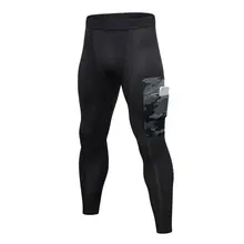 Quick Drying Tights Beam Foot Trousers Pockets Men Stretch Breathable Sports Fitness gym Casual Running Pants