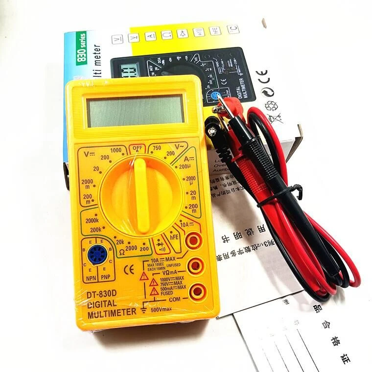 Meter Repair Tool Dt830d Small Multimeter Digital Multimeter Small