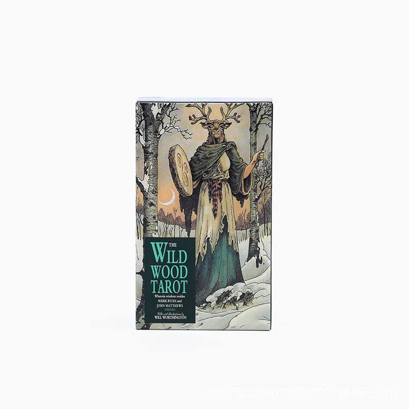 Волшебная дикая древесина Таро Чтение Fate Tarot карточная игра для личного использования настольная игра 78 карт колода и руководство